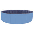 1Pc 160 X 160 X 30cm-63.0 X 63.0 X 11.8inch Foldable Pet Swimming Pool PVC  Dog Swim Pool Bathing Tub Playmat Pools